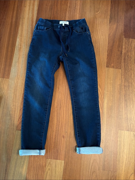 CHARLIE B Denim - Charlie B Dark Blue Denim Jogger Jeans